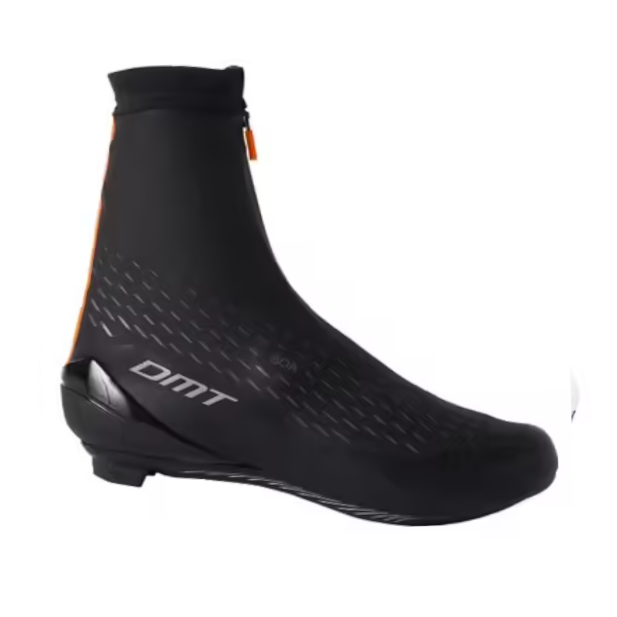Chaussures De Cyclisme Hiver DMT Route Noir Orange - Taille 47 Homme