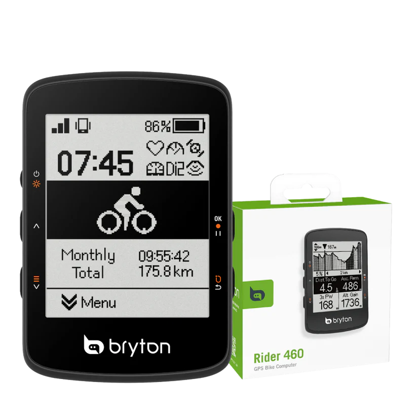Compteur Vélo GPS BRYTON Rider 460 – Technicycles