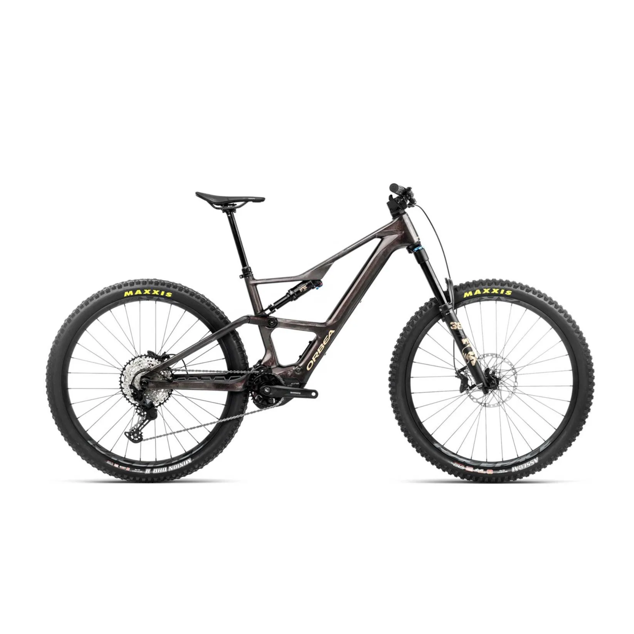Orbea Rise LT M20 630W Carbone/Sable