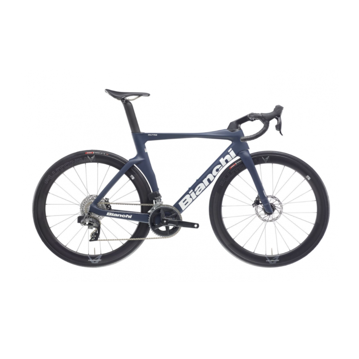Bianchi Oltre Comp Ultegra Di2 12S Bleu Foncé/Blanc