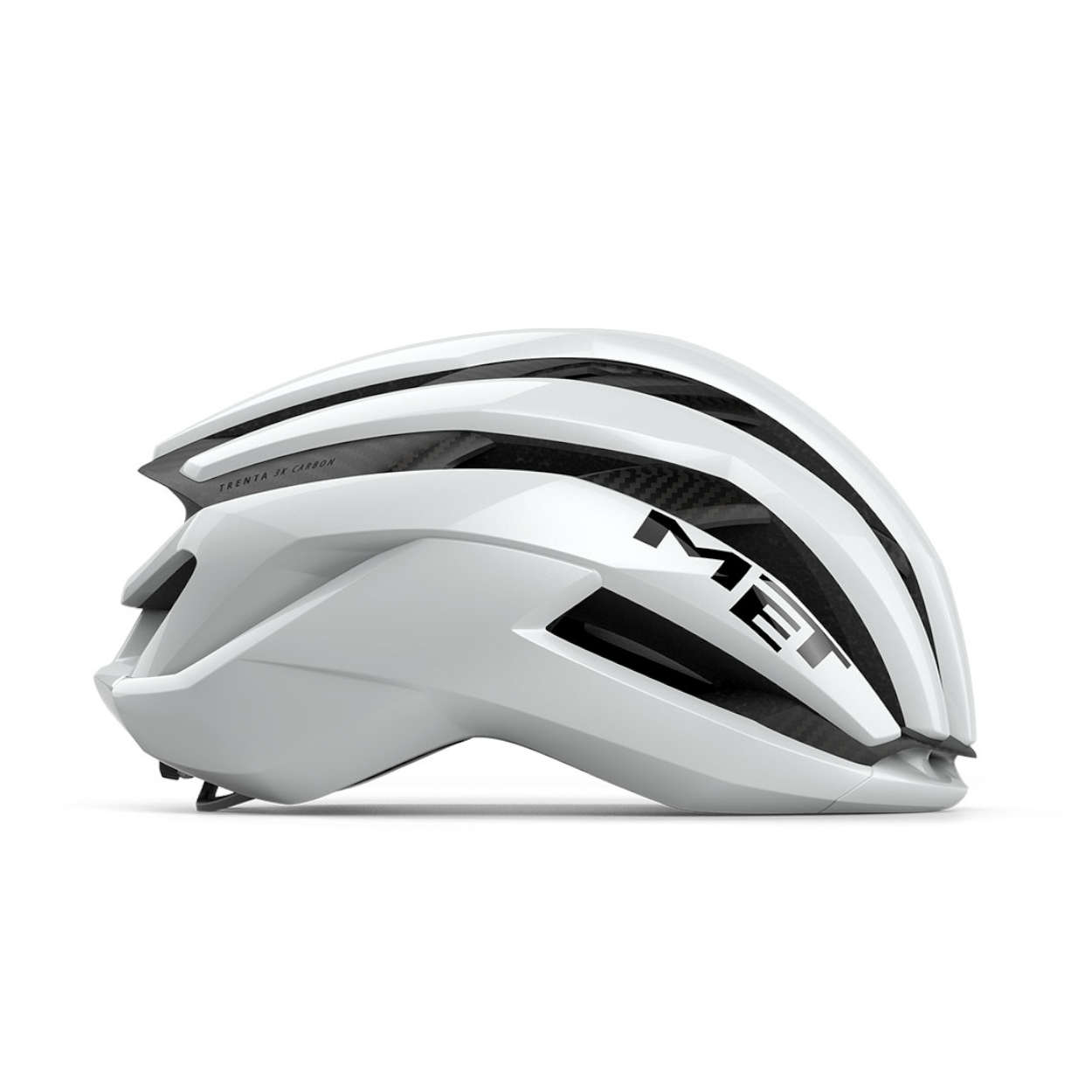 Casque MET Trenta 3K Carbon CE Blanc
