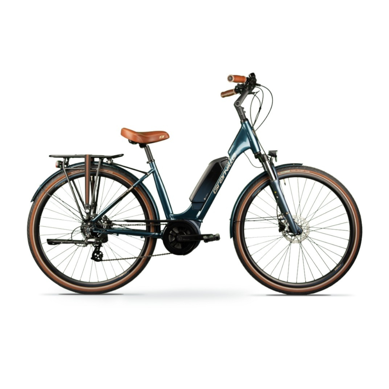 Granville E-Urban 30 500Wh Bleu pétrole