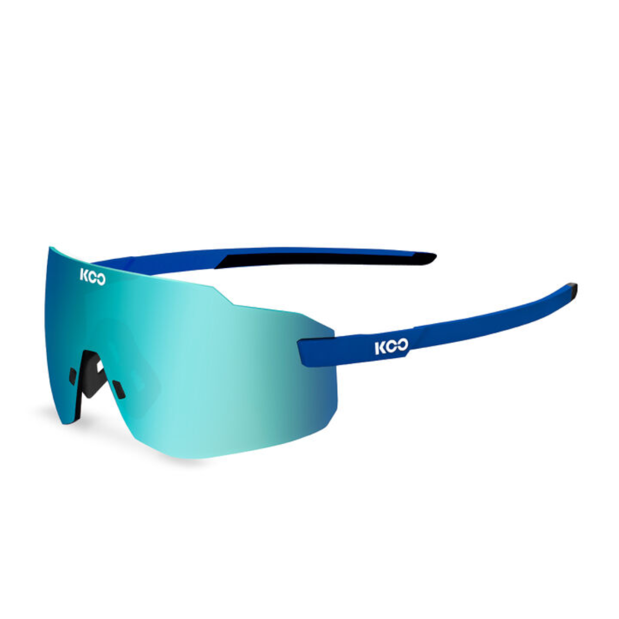 Lunettes KOO Supernova BlackMatt/Turquoise