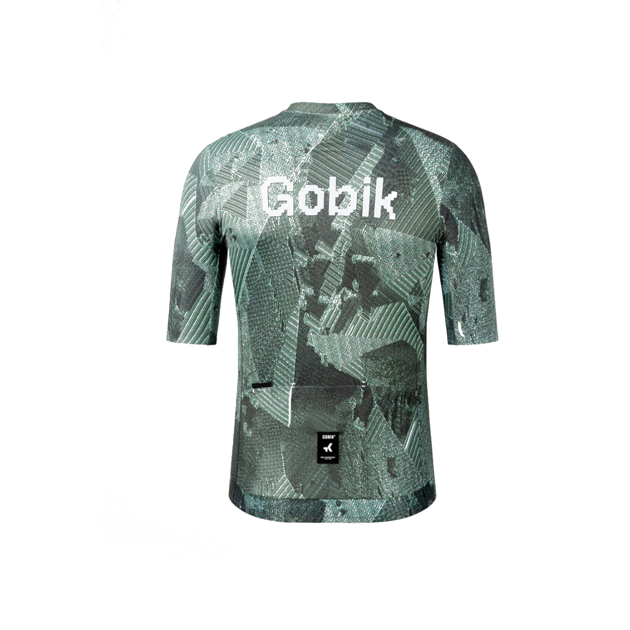 Maillot Homme Manches Courtes Magnitude Crash Vert