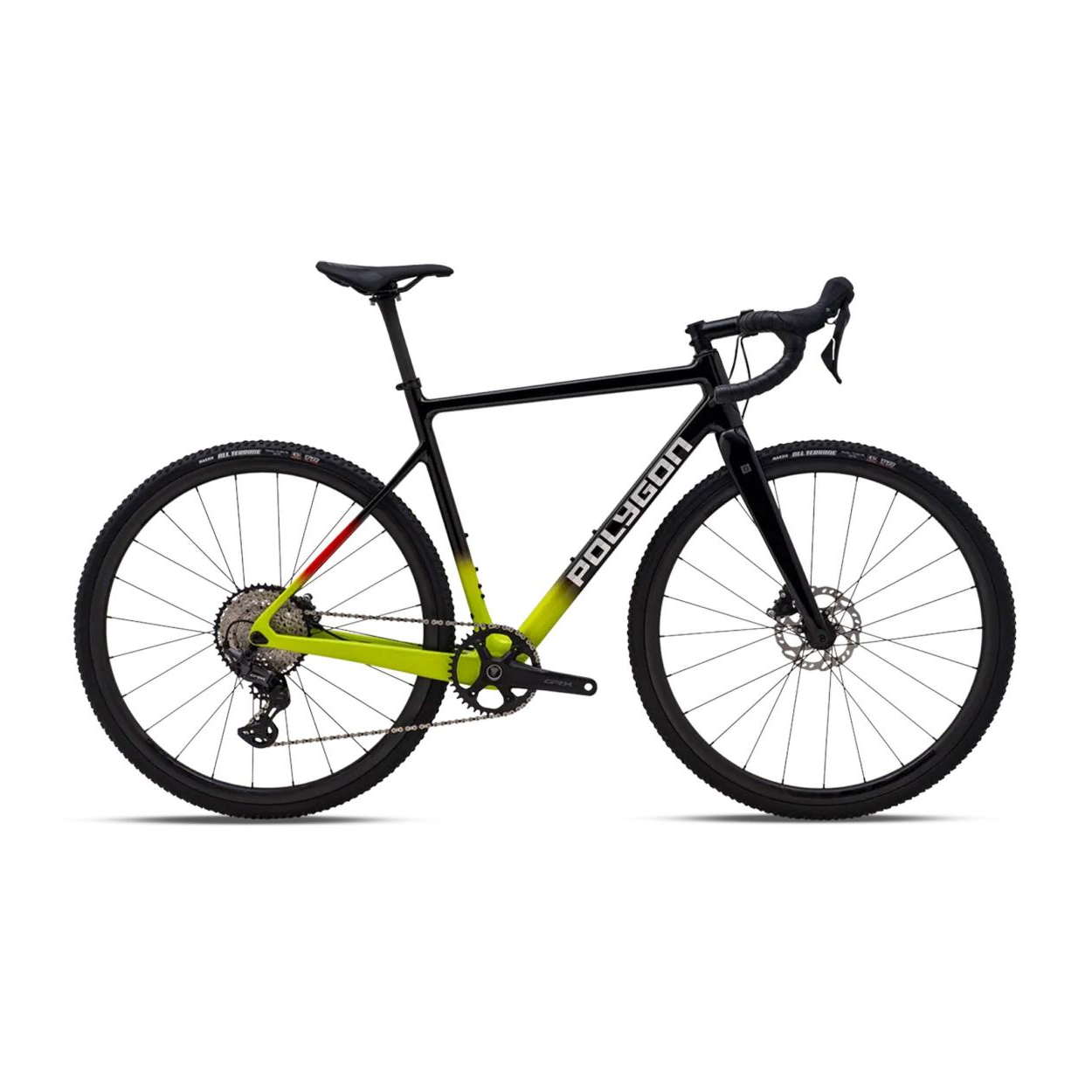 Polygon Bend CX Noir/Jaune 1x12 700C