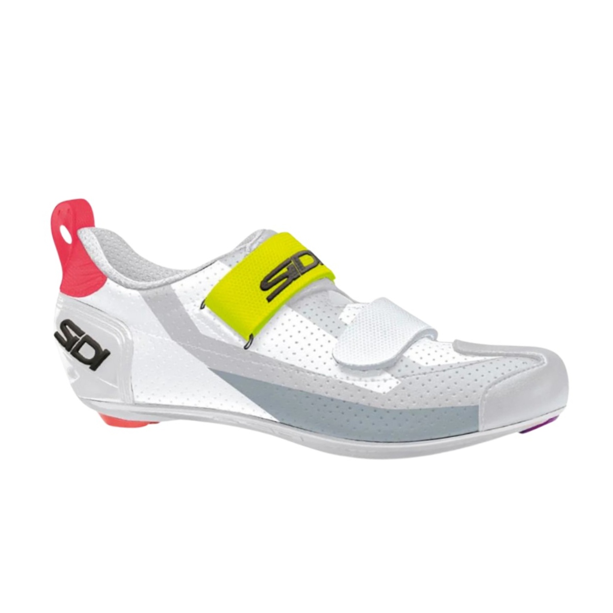 Chaussures SIDI T-5 Air Gris/Blanc/Jaune