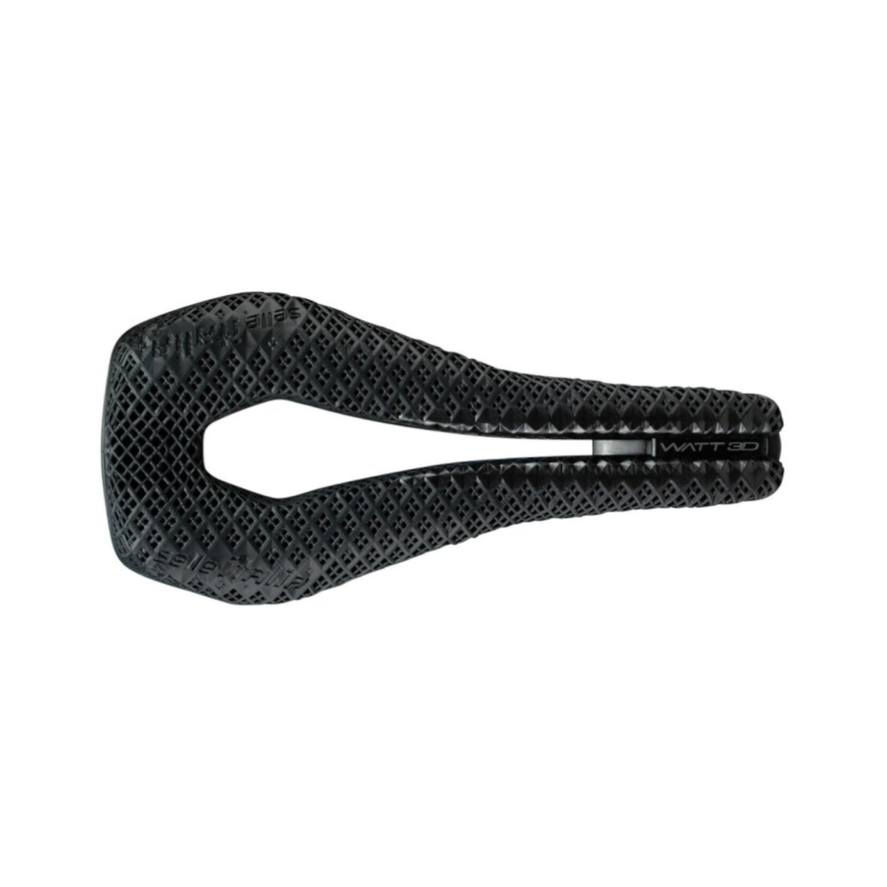 Selle WATT 3D Superflow Kit Carbonio noir