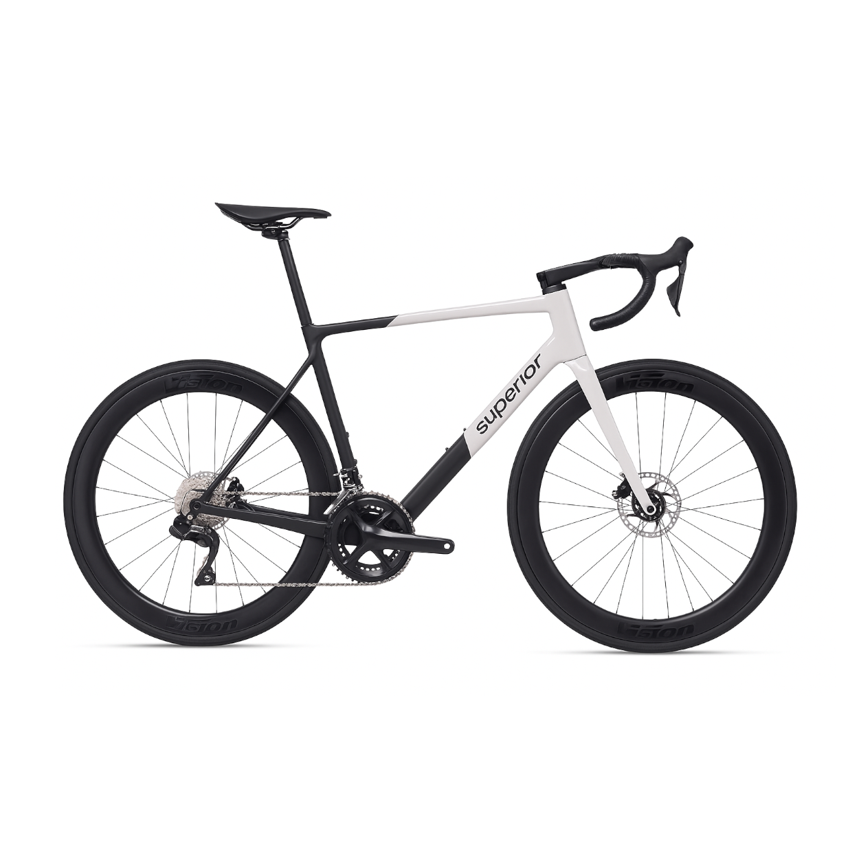 SUPERIOR RR9.8 CARBON/ULT DI2 Blanc/Noir