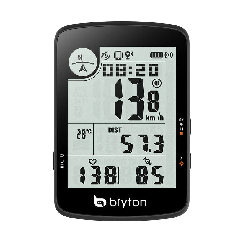 Compteur Vélo GPS BRYTON Rider 17