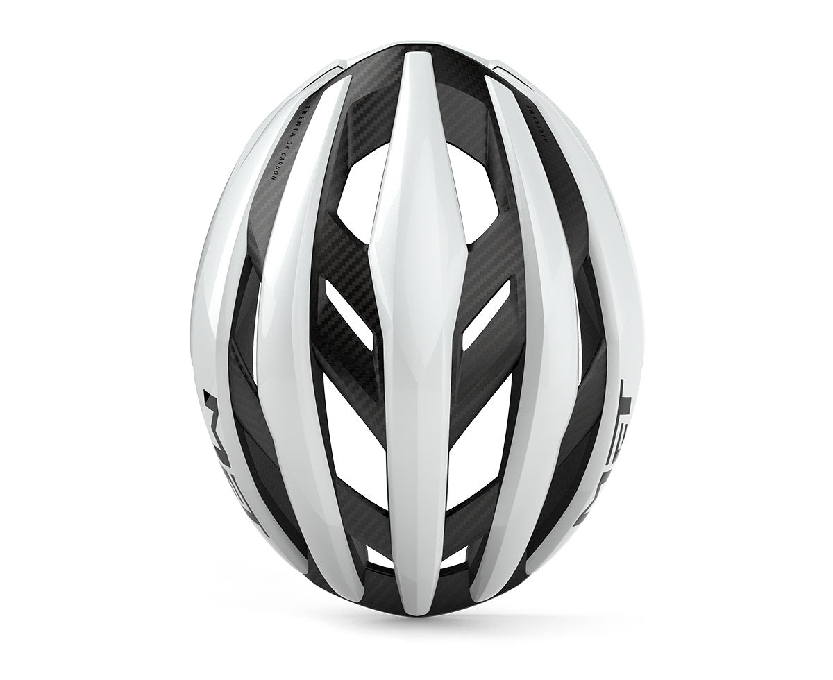 Casque MET Trenta 3K Carbon CE Blanc