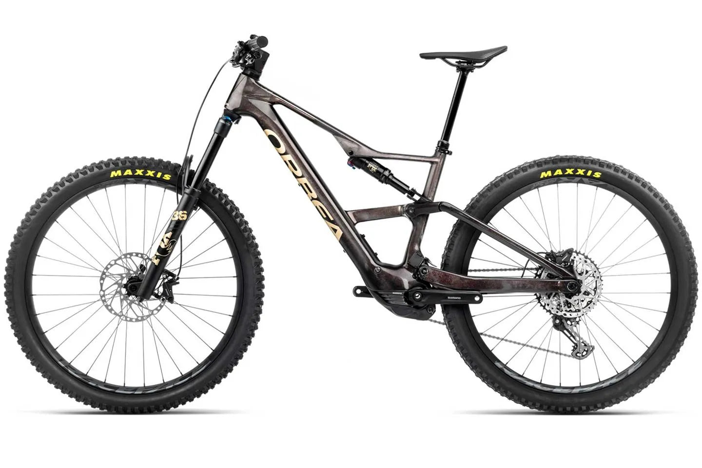 Orbea Rise LT M20 630W Carbone/Sable