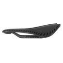SELLE 3D CARBONE T801 NOIR OUVERTE 245x143 RAIL CARBONE BASE NYLON MAT